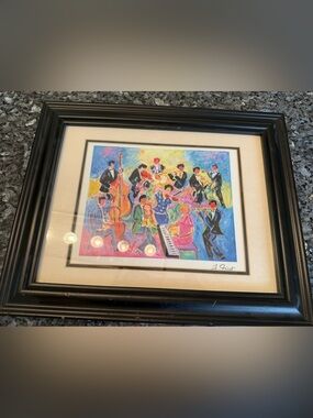 Frame seriolithograph The Rite of Spring Jean Claude Picot Le Sacre du Printemps